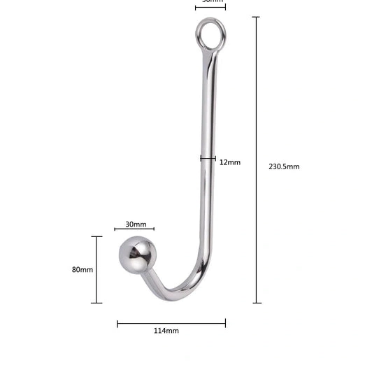 Anal Hooks Hook with and Cuffs Anal Beaded Elegant Collar 5334 0809
